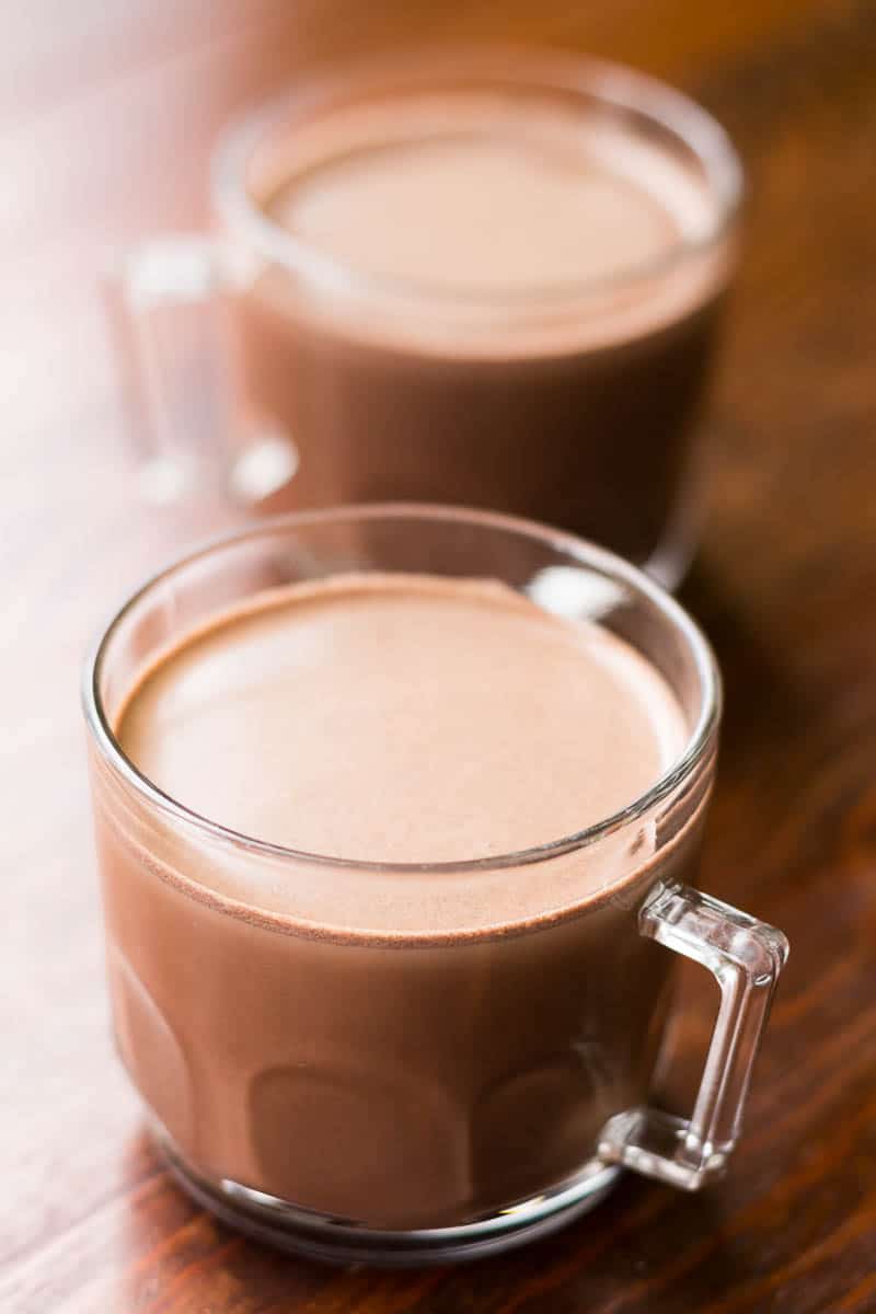 Easy Hot Chocolate Recipe Made With Cocoa • Just 4 Ingredients 