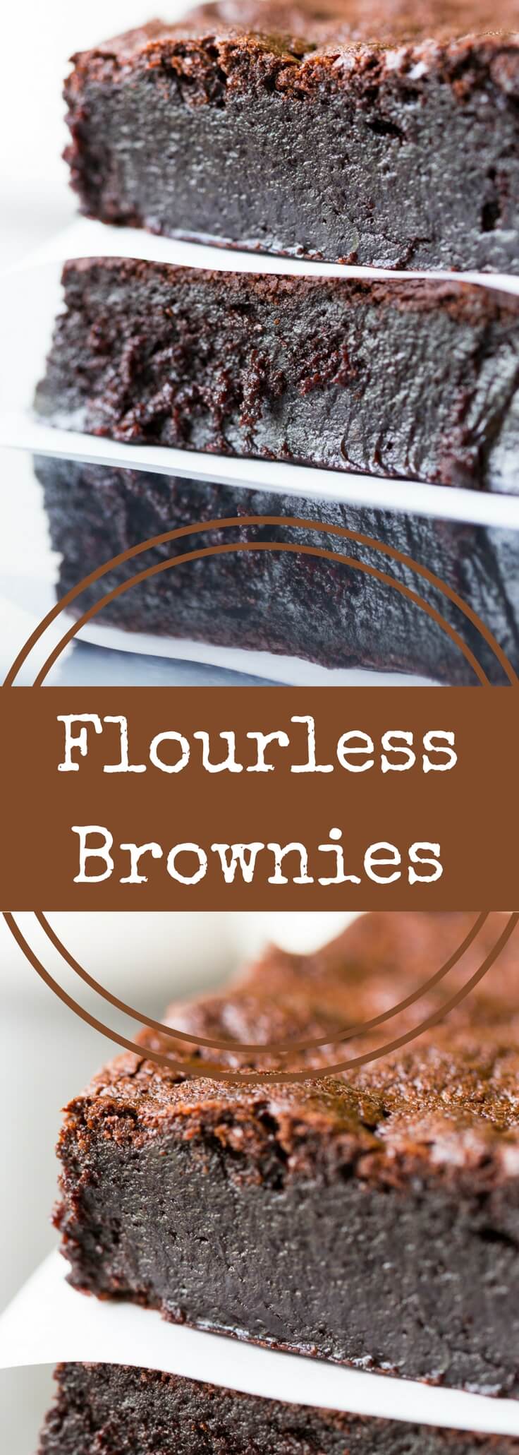 Decadent Flourless Brownies Recipe