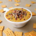 Beer Lover's Bacon Cheeseburger Dip Recipe with Cheezits
