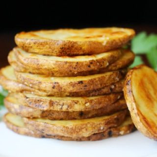 Olive Oil and Sea Salt Crispy Potato Rounds