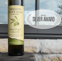 Arbequina with silver award