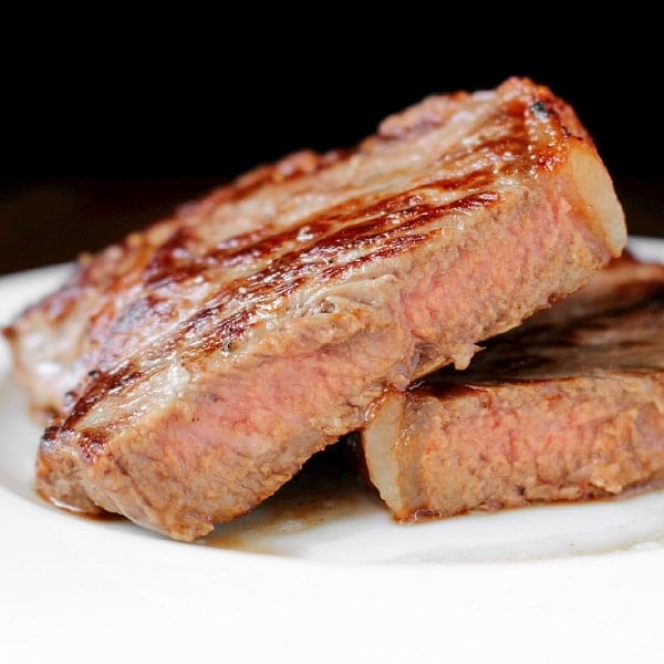 Strip Steak in a Skillet Recipe