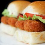 Veggie Buffalo Chicken Sliders Recipe with MorningStar Farms Nuggets