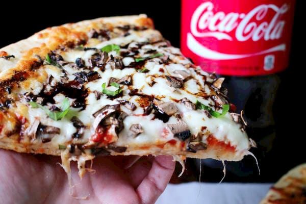 Food Hacks Gourmet Store Bought Pizza with Coke