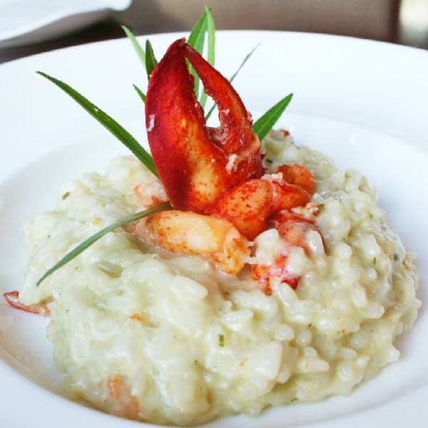 Lobster Risotto at Urban Tide Seafood Restaurant