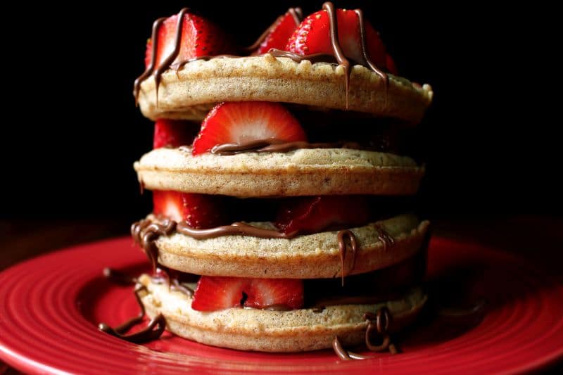 Chocolate Strawberry Waffle Stack - Recipe for Perfection