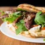 Naanwich Steak Wrap with Whole Wheat Naan