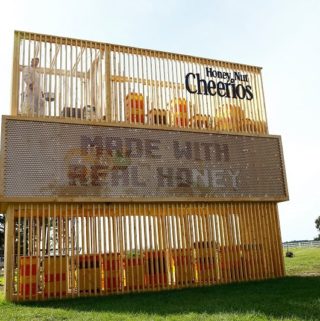 Honey billboard