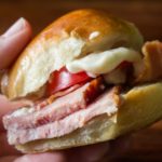 Kentucky Hot Brown Ham Slider