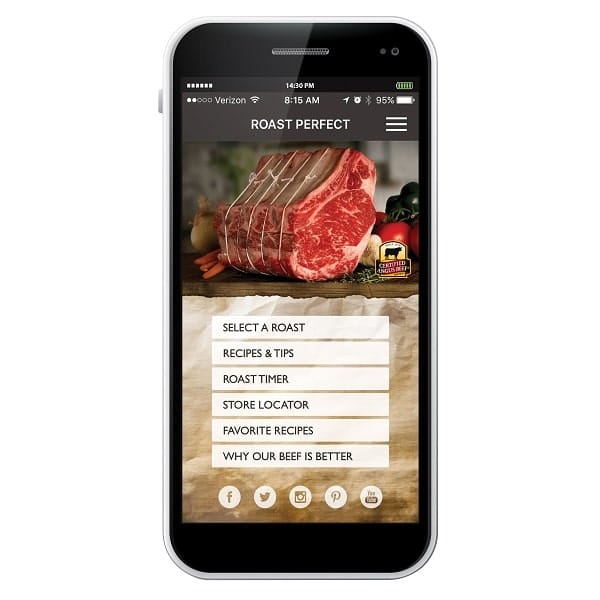 Roast Perfect App Homepage