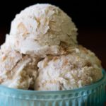 Apple Pie Ice Cream Closeup