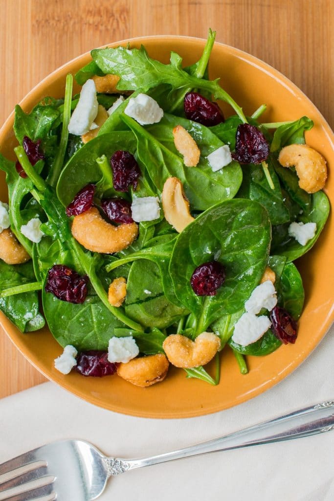 Vinaigrette Recipe on Salad