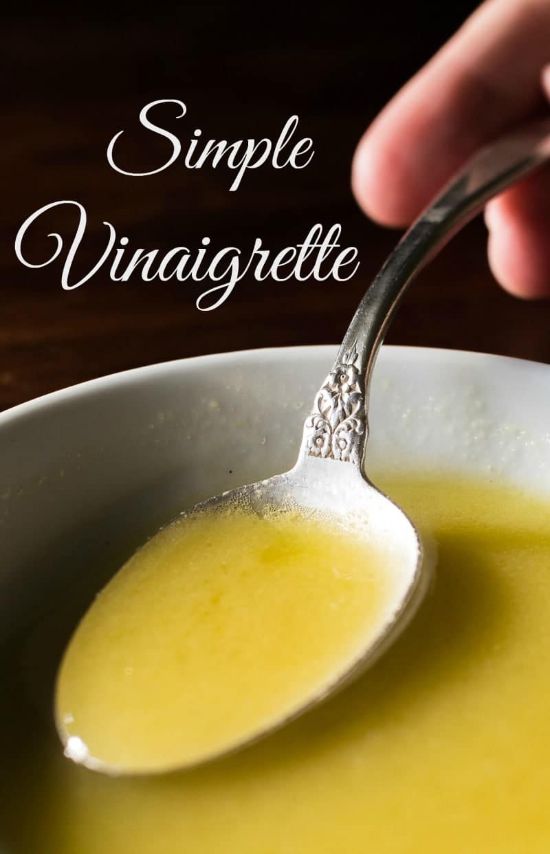 This extremely simple vinaigrette recipe is a snap to make. It's made with just a few common ingredients, and you can throw it together in just seconds.