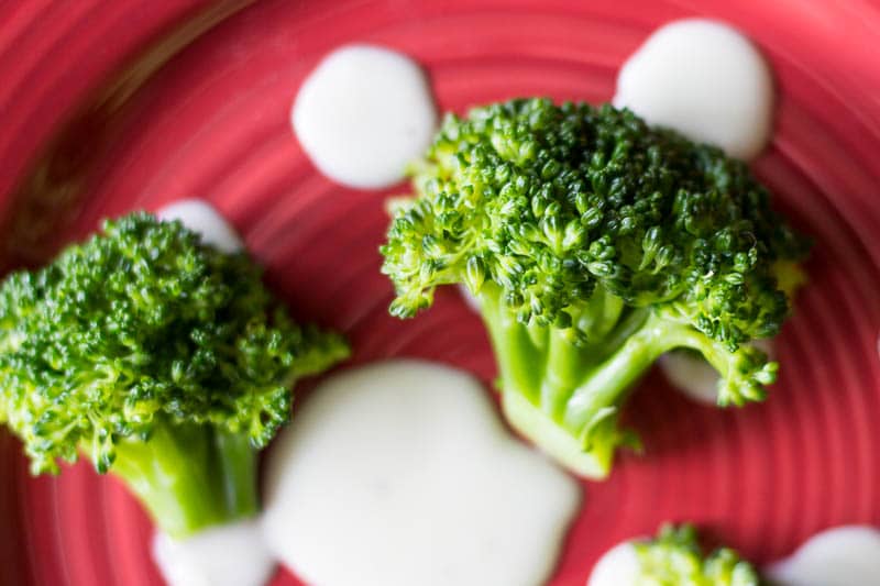 Learn how to steam broccoli without a steamer basket! All you need is a pot, some broccoli, and a little water. It's easy!