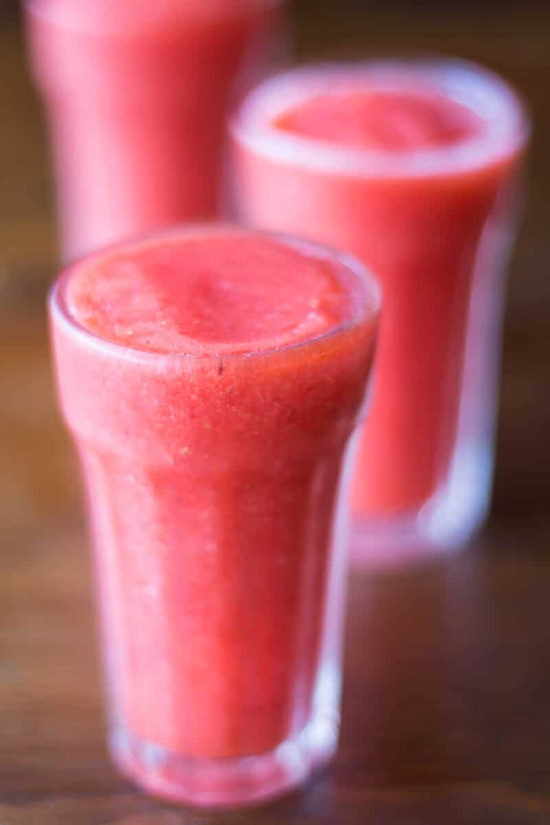 Perfectly refreshing, sweet, and tart, this strawberry lemonade smoothie recipe is the smoothie you'll want to drink all spring and summer long.