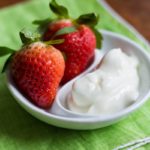 This yogurt fruit dip has only two ingredients! Stir it up in just moments and serve with your favorite fresh fruit.