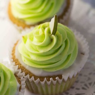 Mattie's Delectable Desserts Key Lime Cupcake
