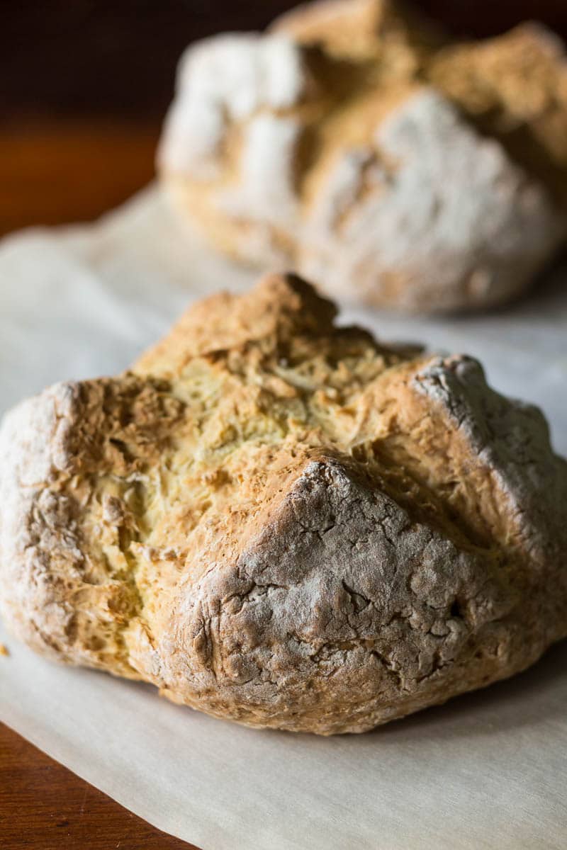 Love soda bread but have no buttermilk? This simple recipe for soda bread without buttermilk is the solution. Easy to make, and tastes absolutely delicious!
