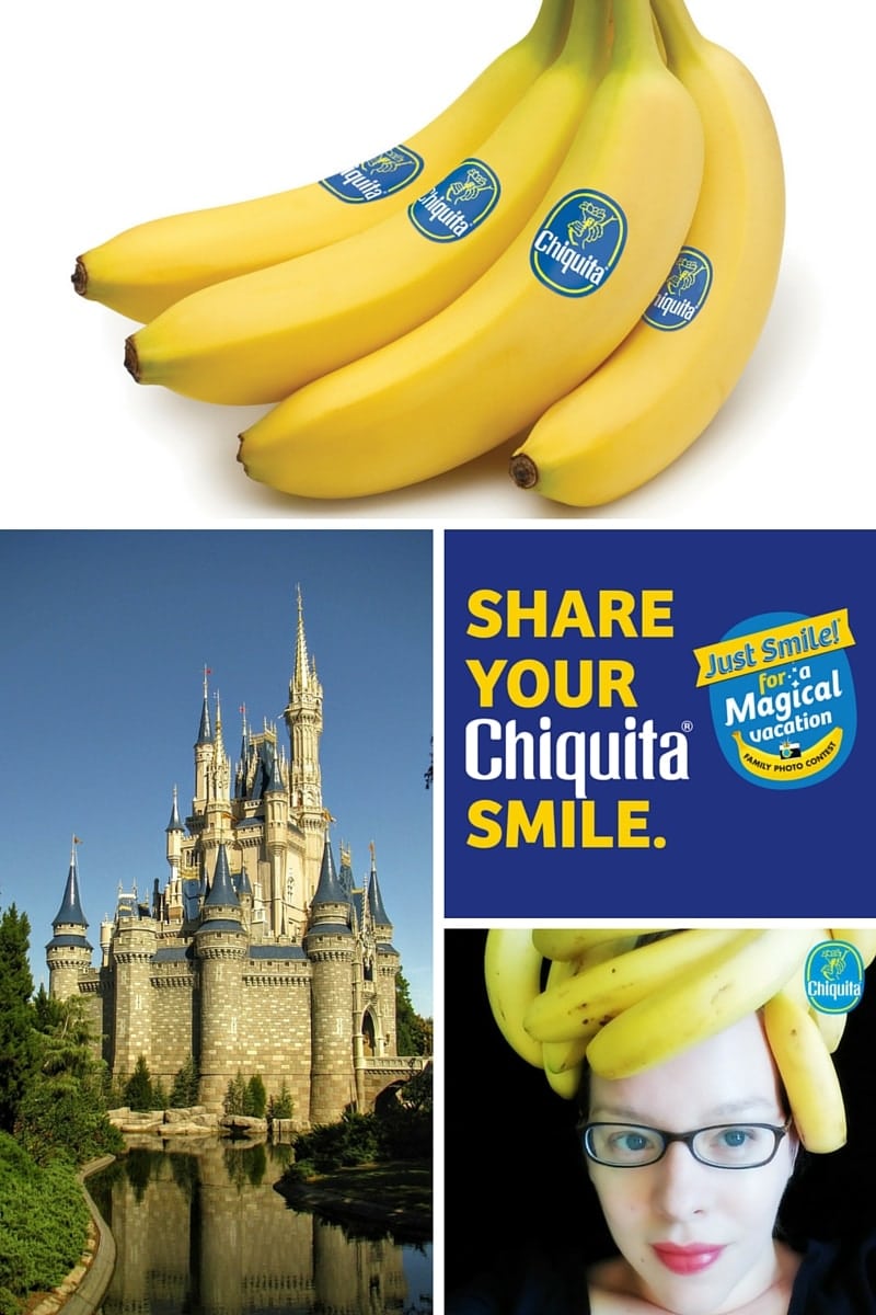 Enter the Share Your Chiquita Smile Contest to win a Disney vacation!