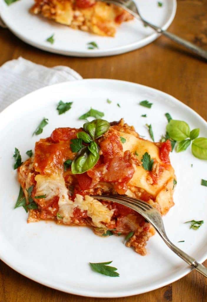 Looking for recipes with cottage cheese? These 34 cottage cheese recipes cover breakfast, smoothies, dips, breads, sides, dinner, and dessert, including this crock pot lasagna.
