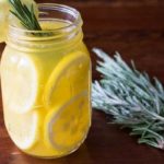 I get my daily vitamin C by making this refreshing vitamin C drink with Emergen-C, tea, fresh lemon juice, and fresh rosemary. It's easy and delicious!