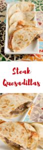 If you've never used corn tortillas to make steak quesadillas, you're in for a treat! This steak quesadilla recipe is super easy and so delicious.