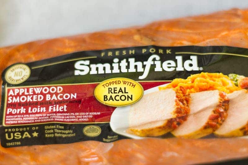 Smithfield Applewood Smoked Bacon Pork Loin Filet