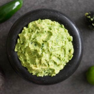 This spicy guacamole recipe is made with fresh avocados, jalapenos, lime juice, and sea salt. It's perfect for guacamole lovers who love a little heat!