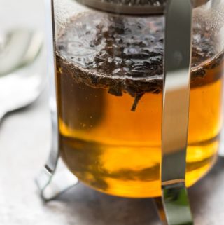 Make delicious tea in your French press! This simple French press tea recipe will show you how. Works with all kinds of tea!