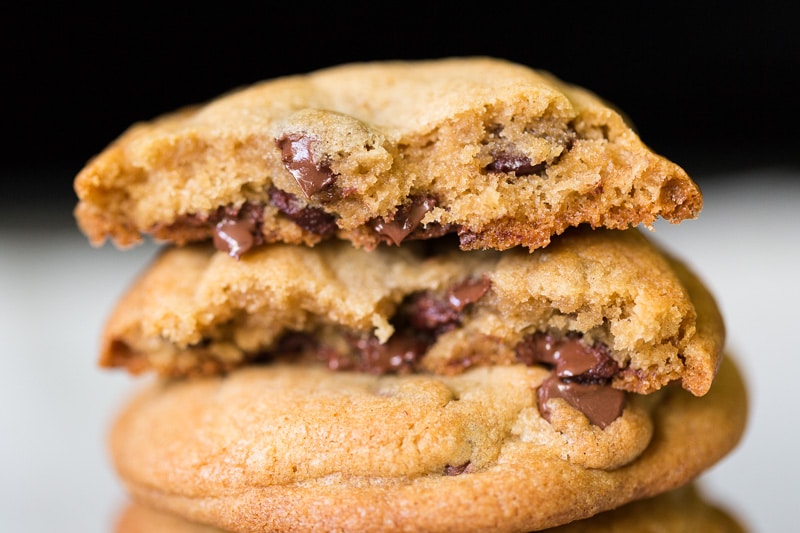 Did you know that the TV version of Alton Brown Chocolate Chip Cookies is different than the one published online? Get the recipe that actually works!