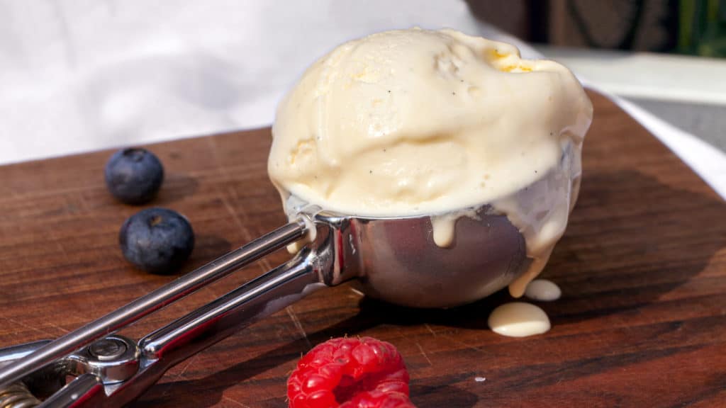 Creamy, dreamy vanilla bean ice cream, made the right way with a simple custard base and real vanilla. This ice cream will become your new favorite flavor!