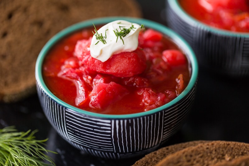 Real Russian borscht from an author who lived in Russia to study Russian culture and language! Easy to follow instructions and simple ingredients.