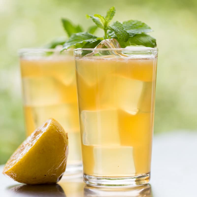 Brown Sugar Grilled Lemonade Glasses