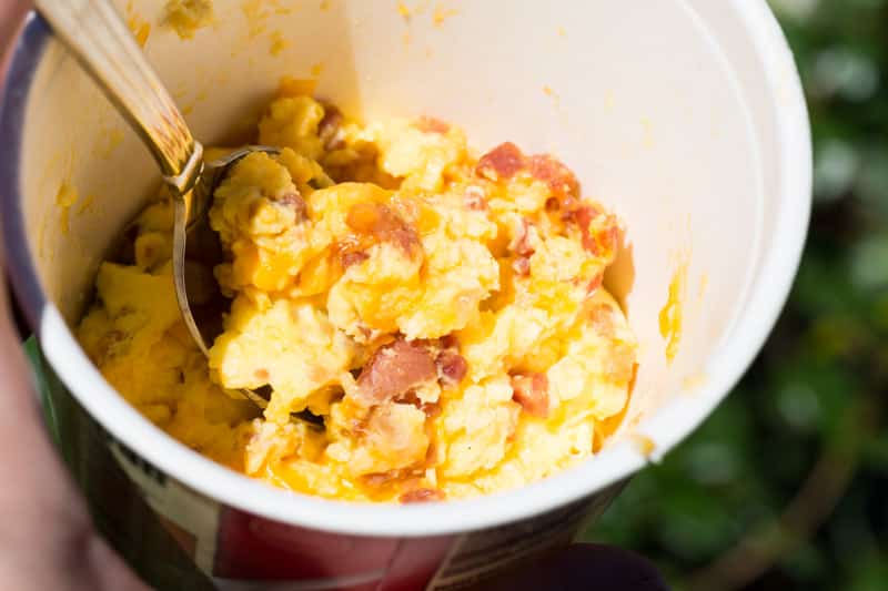 Jimmy Dean Simple Scrambles Cooked