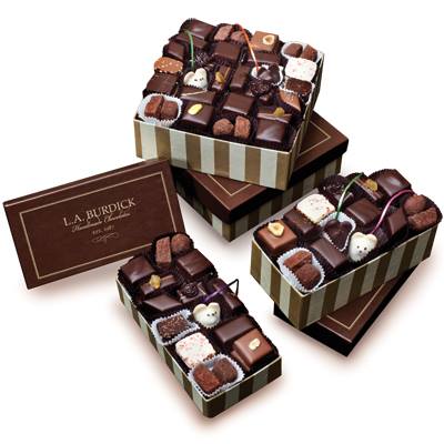 LA Burdick Chocolate Boxes