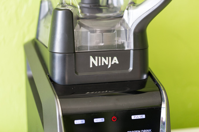 Ninja logo on blender base