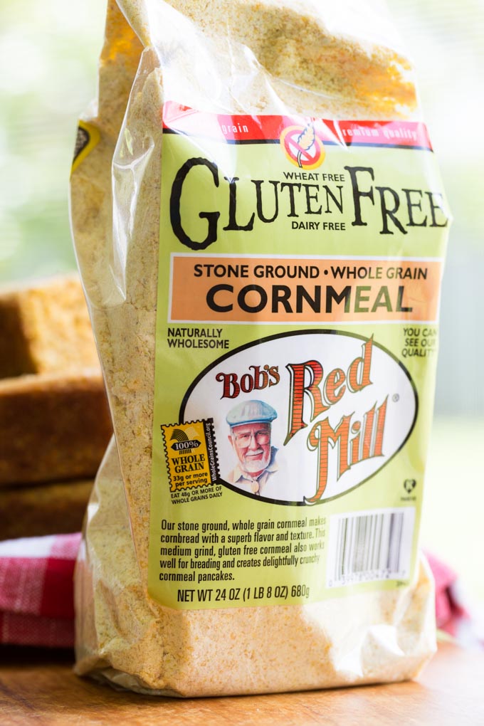 Bag of Bob's Red Mill Gluten Free Cornmeal