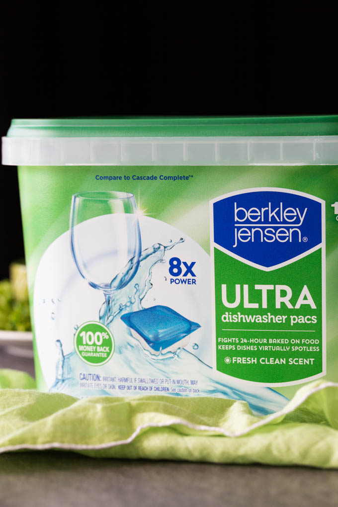 Berkley Jensen Dishwasher Detergent package