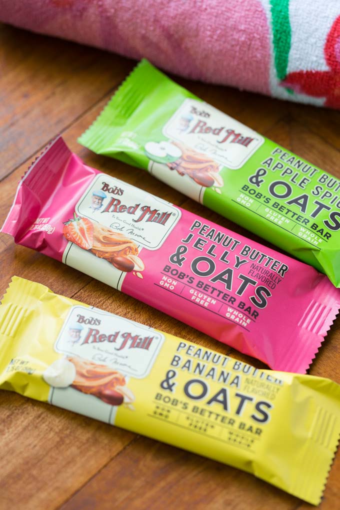 Assortment of Bob's Better Bars granola bars