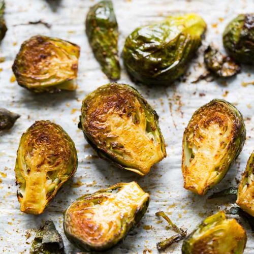 Roasted Brussels Sprouts with Honey • Recipe for Perfection