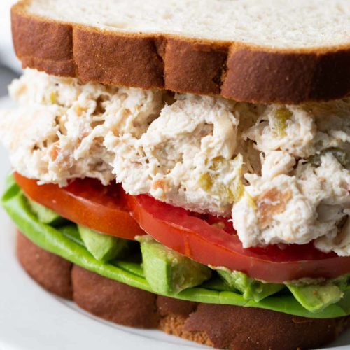 Green Chile Chicken Salad • Recipe for Perfection