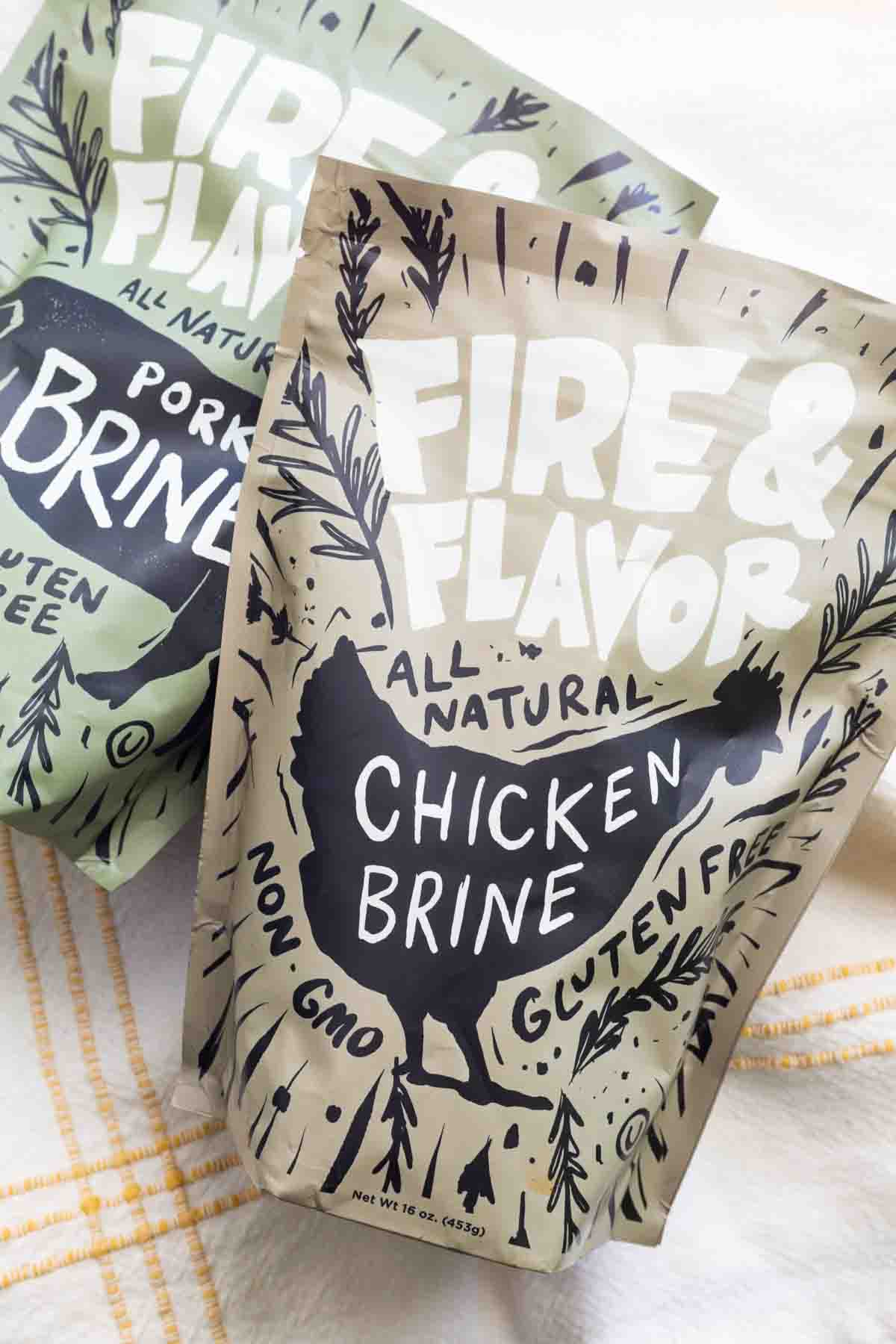 Brine mix varieties from Fire and Flavor
